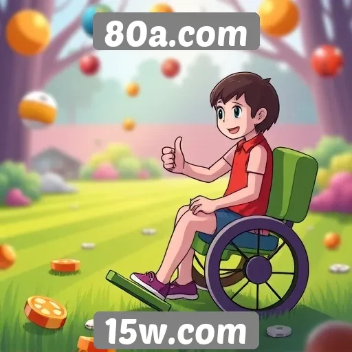 Acessibilidade nas plataformas de jogos 80a.com