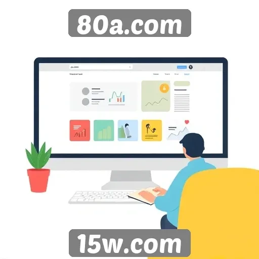 Recursos de usabilidade do site 80a.com